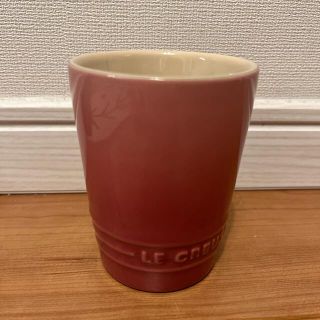 ルクルーゼ(LE CREUSET)のル・クルーゼ　湯呑み　ピンク(食器)