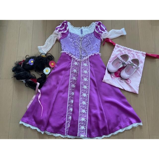 ビビディバビディブティック　ラプンツェル　ドレス　シルバーウィークセールキッズ服女の子用(90cm~)