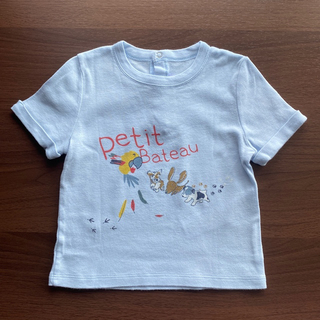プチバトー(PETIT BATEAU)のプチバトー　半袖Tシャツ(18ヶ月 81cm)(Ｔシャツ)