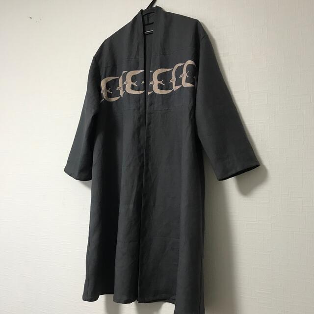 ミナペルホネン　go! コート　羽織り　ハンドメイド レディースのジャケット/アウター(ロングコート)の商品写真