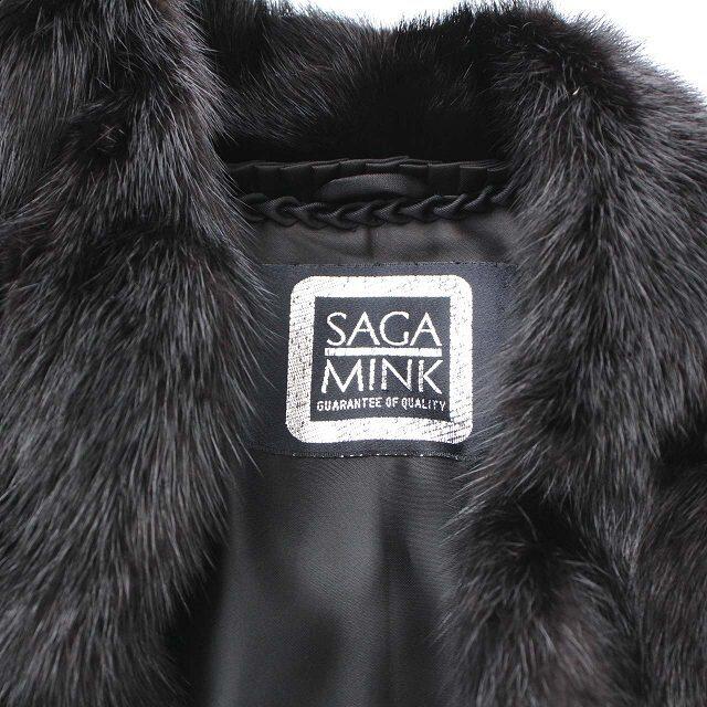 日本直営店 SAGA MINK サガミンク　銀　毛皮　コート　13 大きいサイズ 毛皮/ファーコート