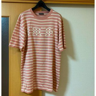 モデル DIOR ロゴ ボーダー ニットTシャツ XLの通販 by Hummer's shop