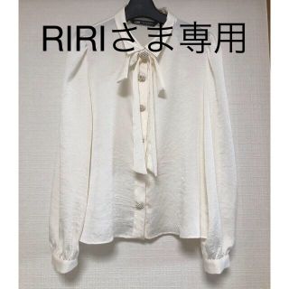 ザラ(ZARA)のZARA ブラウス　S(シャツ/ブラウス(長袖/七分))