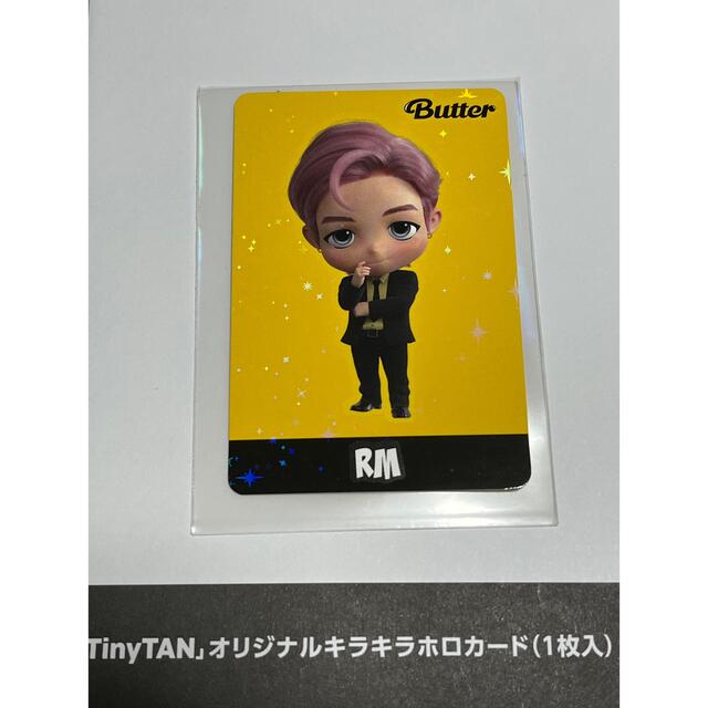 SEGA(セガ)のTinyTAN キラキラホロカード BTS RM エンタメ/ホビーのCD(K-POP/アジア)の商品写真