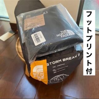 ノースフェイス ストームブレーク2 国内正規品 新品未使用 フットプリント付き