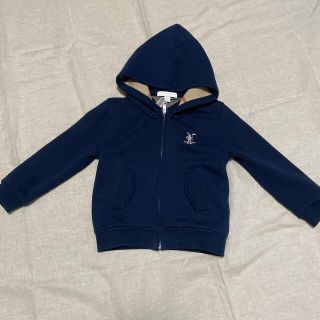 バーバリー(BURBERRY)の【超美品】BURBERRY CHILDREN スウェットジャケット2Y(ノーカラージャケット)