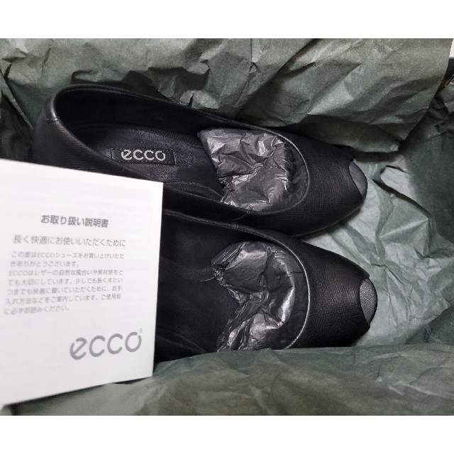 👠ecco TUNIS オープントゥパンプス レディースの靴/シューズ(ハイヒール/パンプス)の商品写真