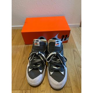 ナイキ(NIKE)のNIKE×sacai BLAZER LOW アイアングレー(スニーカー)