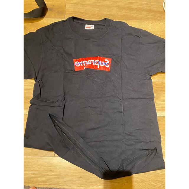 メンズSUPREME × GARCONS 17SS Box Logo Tee Lサイズ