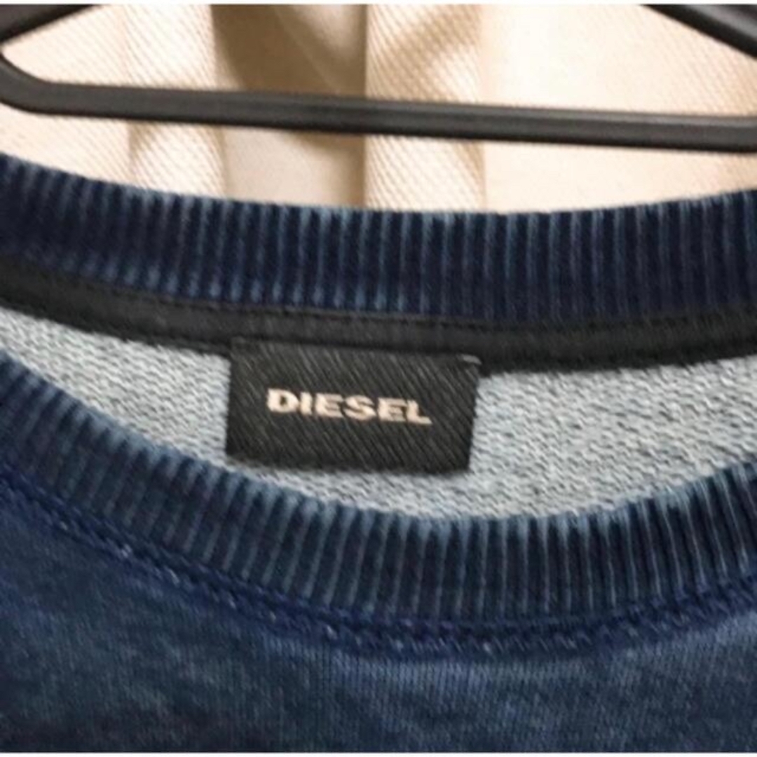 DIESEL(ディーゼル)のSALE【送料無料】新品 ディーゼル デニム スウェット オシャレ メンズのトップス(スウェット)の商品写真