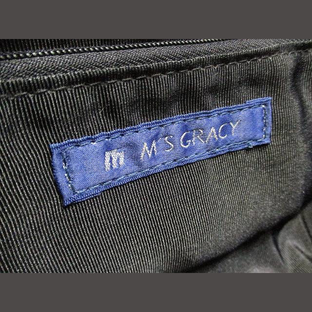 M'S GRACY(エムズグレイシー)のエムズグレイシー M'S GRACY ハンド バッグ リボン ナイロン 黒 レディースのバッグ(ショルダーバッグ)の商品写真