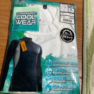 ワークマン(WORKMAN)のクールウエア　冷感コンプレッション 長袖ミドルネック(Tシャツ/カットソー(七分/長袖))