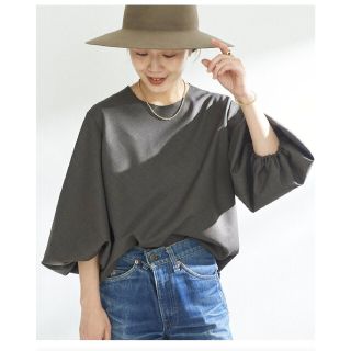 プラージュ(Plage)の新品タグ付　Plage　WO Bias Volume Sleeves ブラウス(シャツ/ブラウス(長袖/七分))