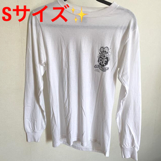 アールエフ(R・F)の【値下げ☆】RF ラットフィンク 長袖 白 Sサイズ(Tシャツ/カットソー(七分/長袖))