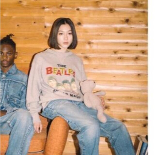 HUMAN MADE(ヒューマンメイド)のHUMAN MADE BEATLES SWEATSHIRT ビートルズ XL メンズのトップス(Tシャツ/カットソー(七分/長袖))の商品写真