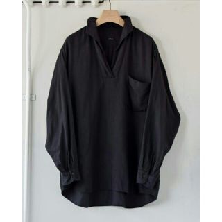 コモリ(COMOLI)の【サイズ2】COMOLI コモリ 22SS シルクネルスキッパー タグ付き新品(シャツ)