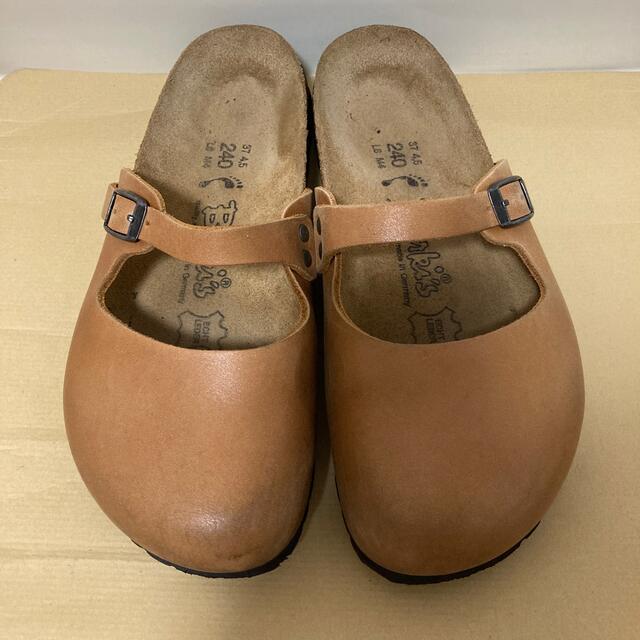 匿名配送 24.0レディースALBANYNUTSブラウンBIRKENSTOCK