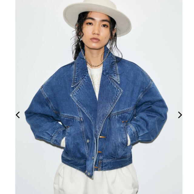 moussy - moussy ダブルボタンデニムジャケットの通販 by ラーラプロフ ...