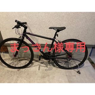 フジバイクス(FUJI BIKES)のFUJI ロードバイク ブラック パープル(自転車本体)