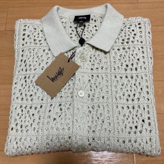 ステューシー(STUSSY)のSTUSSY CROCHET SHIRT  Lサイズ(シャツ)