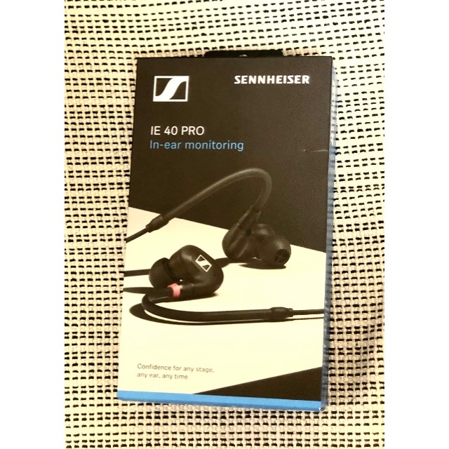 ゼンハイザー IE 40 PRO Black プロ・モニタリングイヤホン