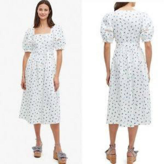 kate spade new york(ケイトスペードニューヨーク)のdainty bloom poplin dress レディースのワンピース(ロングワンピース/マキシワンピース)の商品写真