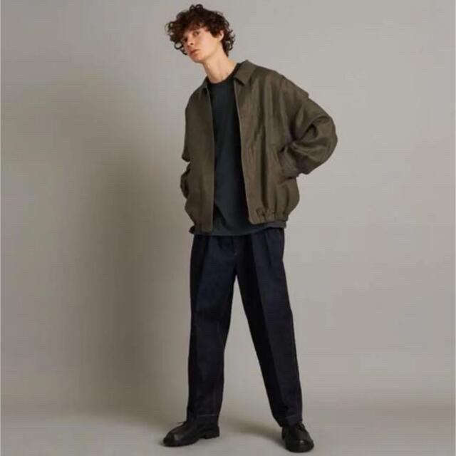 steven alan(スティーブンアラン)の＜Steven Alan＞ LINEN BALON ブルゾン 定価26400円 メンズのジャケット/アウター(ブルゾン)の商品写真