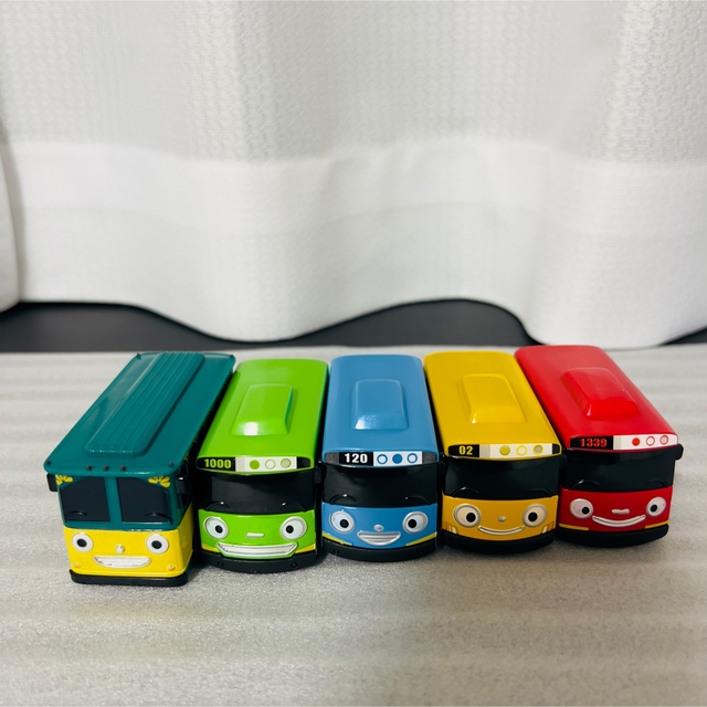 【10種類】ちびっこバス タヨ TAYO 韓国 メタルミニカー 正規品 エンタメ/ホビーのおもちゃ/ぬいぐるみ(ミニカー)の商品写真