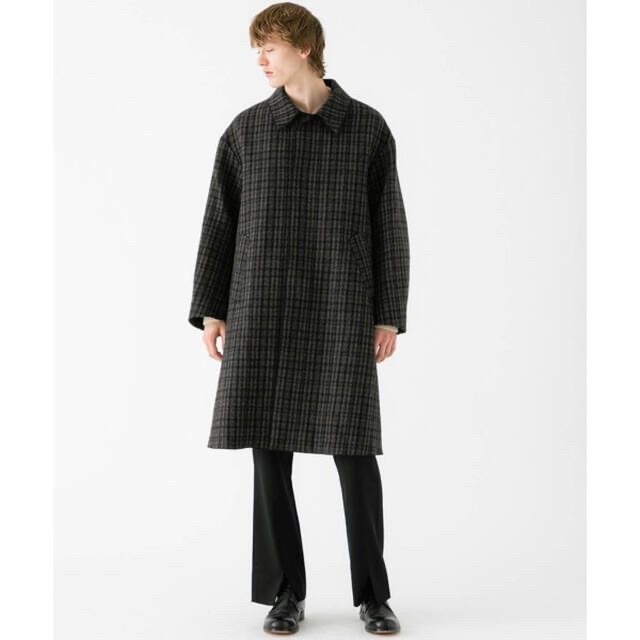 CLANE HOMME STAND CHECK COAT 定価 52800円