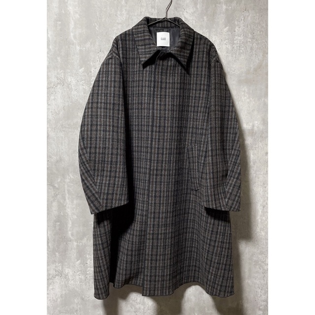 CLANE HOMME STAND CHECK COAT 定価 52800円