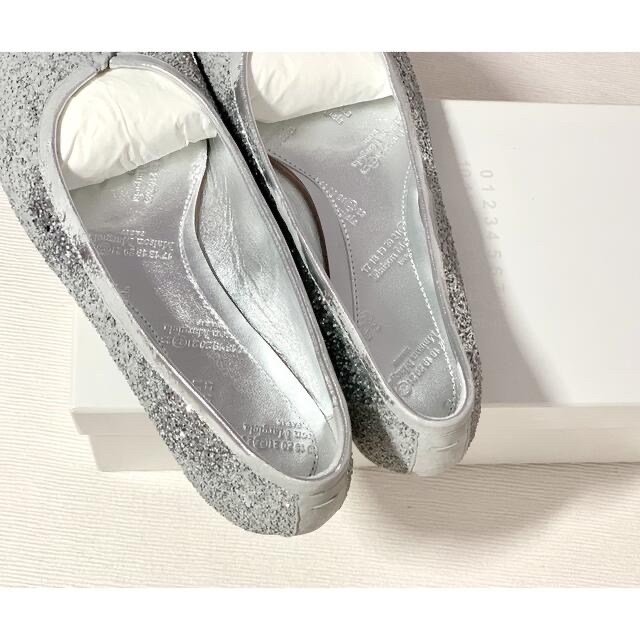 maison margiela 足袋 バレエ シューズ 36 23.0シルバー