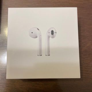 アップル(Apple)のAPPLE AirPods イヤホン MMEF2J/A(ヘッドフォン/イヤフォン)