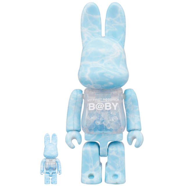 BE@RBRICK(ベアブリック)のMY FIRST R@BBRICK B@BY WATER CREST Ver. エンタメ/ホビーのフィギュア(その他)の商品写真