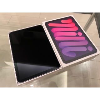 アイパッド(iPad)のApple iPad mini6 WiFi 64GB パープル　(タブレット)