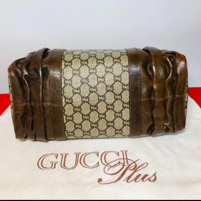 Gucci(グッチ)の【美品】OLD GUCCI PLUS  Vintage "GG ボストンバック　 レディースのバッグ(ボストンバッグ)の商品写真