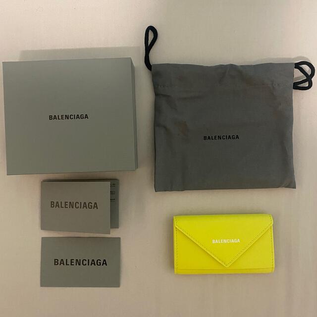 【新品】BALENCIAGA バレンシアガ キーケース 499204 イエロー