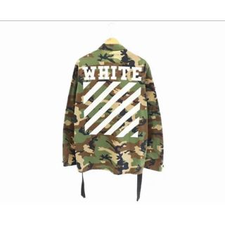 オフホワイト 迷彩 シャツ(メンズ)の通販 13点 | OFF-WHITEのメンズを 【数量は多】 【オーバーサイズ】 カモフラ パーカー 【ビッグシルエット】Off-White パーカー