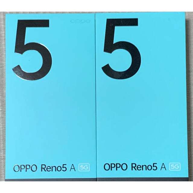 ワイモバイルY!mobile OPPO Reno 5A (eSIM)  2台セット
