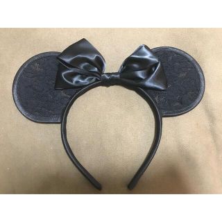 ディズニー(Disney)のディズニー　カチューシャ　ミニー　リボン(キャラクターグッズ)