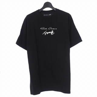 リックオウエンス(Rick Owens)のリックオウエンス トミーキャッシュ Tシャツ 半袖 ブラック 黒(Tシャツ/カットソー(半袖/袖なし))