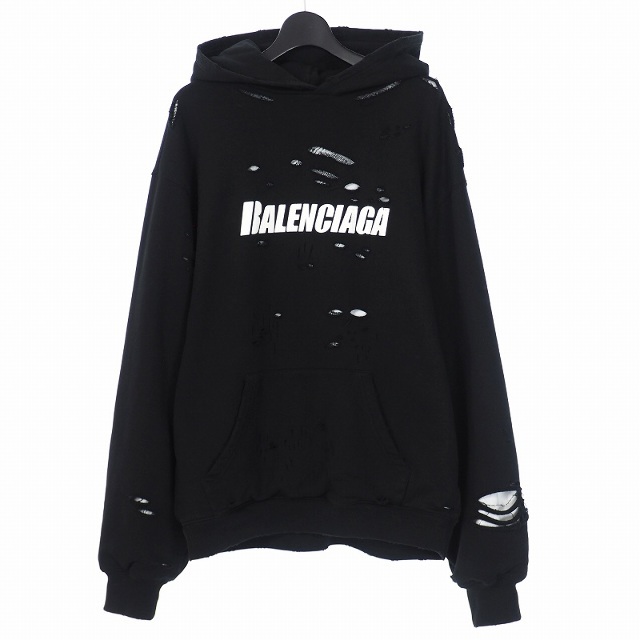 balenciaga デストロイフーディー