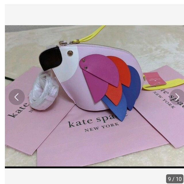 kate spade new york(ケイトスペードニューヨーク)のケイトスペード インコ トリ とり 鳥 動物シリーズ バッグ ニューヨーク レディースのバッグ(ショルダーバッグ)の商品写真
