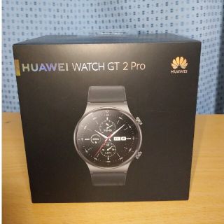 ファーウェイ(HUAWEI)のもんじ様専用（ファーウェイ）WATCH GT 2 Pro／Night Blac(腕時計(デジタル))