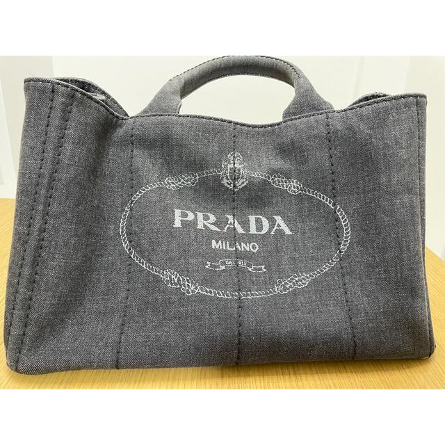 プラダ　PRADA トートバッグ　キャンバス