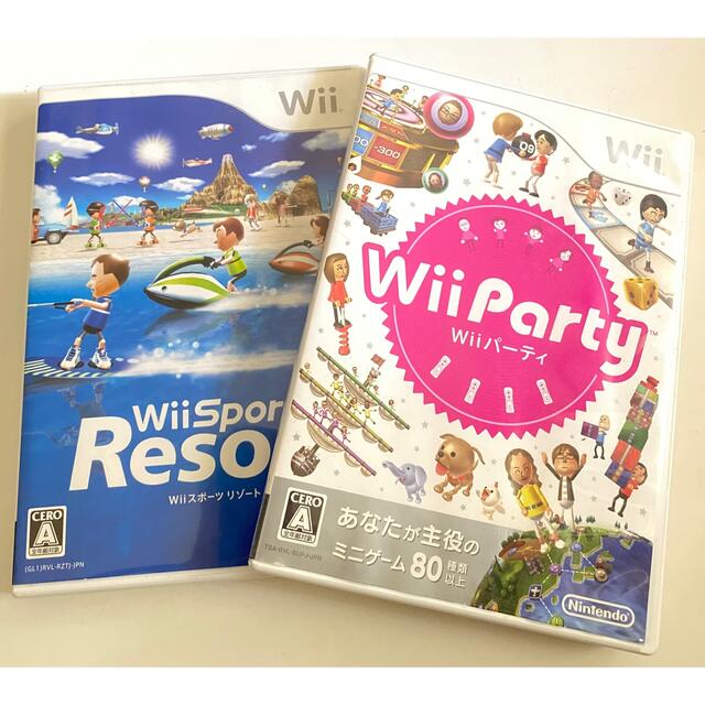 Wii(ウィー)の任天堂Wii ソフト2枚セット エンタメ/ホビーのゲームソフト/ゲーム機本体(その他)の商品写真