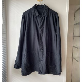 コモリ(COMOLI)のCONFECT LINEN WORK JACKET(カバーオール)