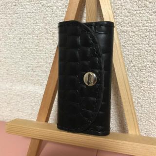 革キーケース　ハンドメイド(キーケース)