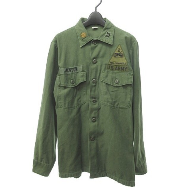 ヴィンテージ 70's 70年製造 米軍 US ARMY ファティーグシャツ
