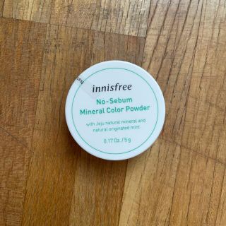 イニスフリー(Innisfree)のノーセバム　ミネラルカラーパウダー(フェイスパウダー)