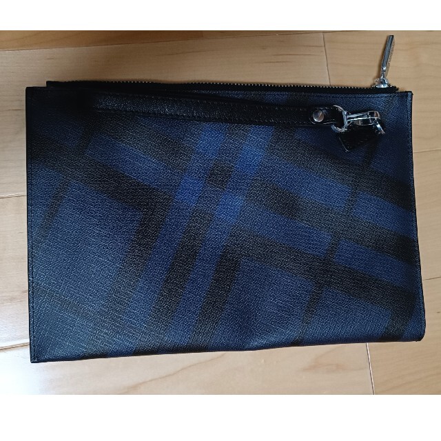 極美品】BURBERRY セカンドバッグ/クラッチバッグ ロンドンチェック 極美品】BURBERRY セカンドバッグ/クラッチバッグ ロンドンチェック